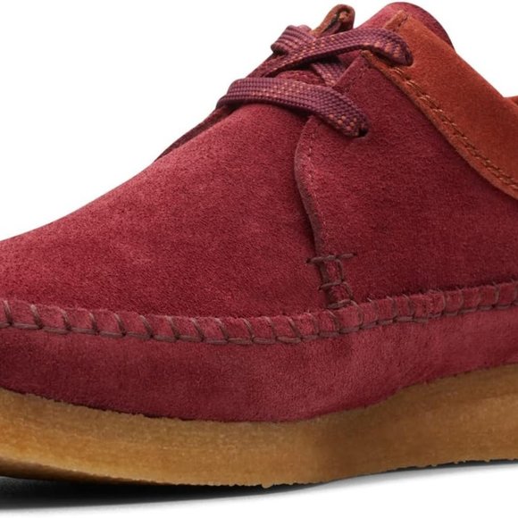 Clarks Weaver Oxblood Suede